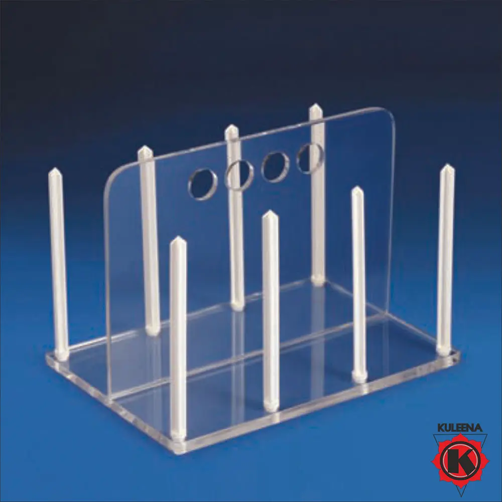Polylab Plastic Petri Dish Rack - for 60 Petri Dish, 90mm