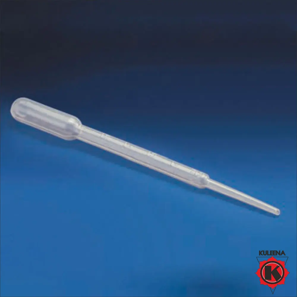 Disposable Dropper, Pasteur Pipette PP 3ml - Pack of 100