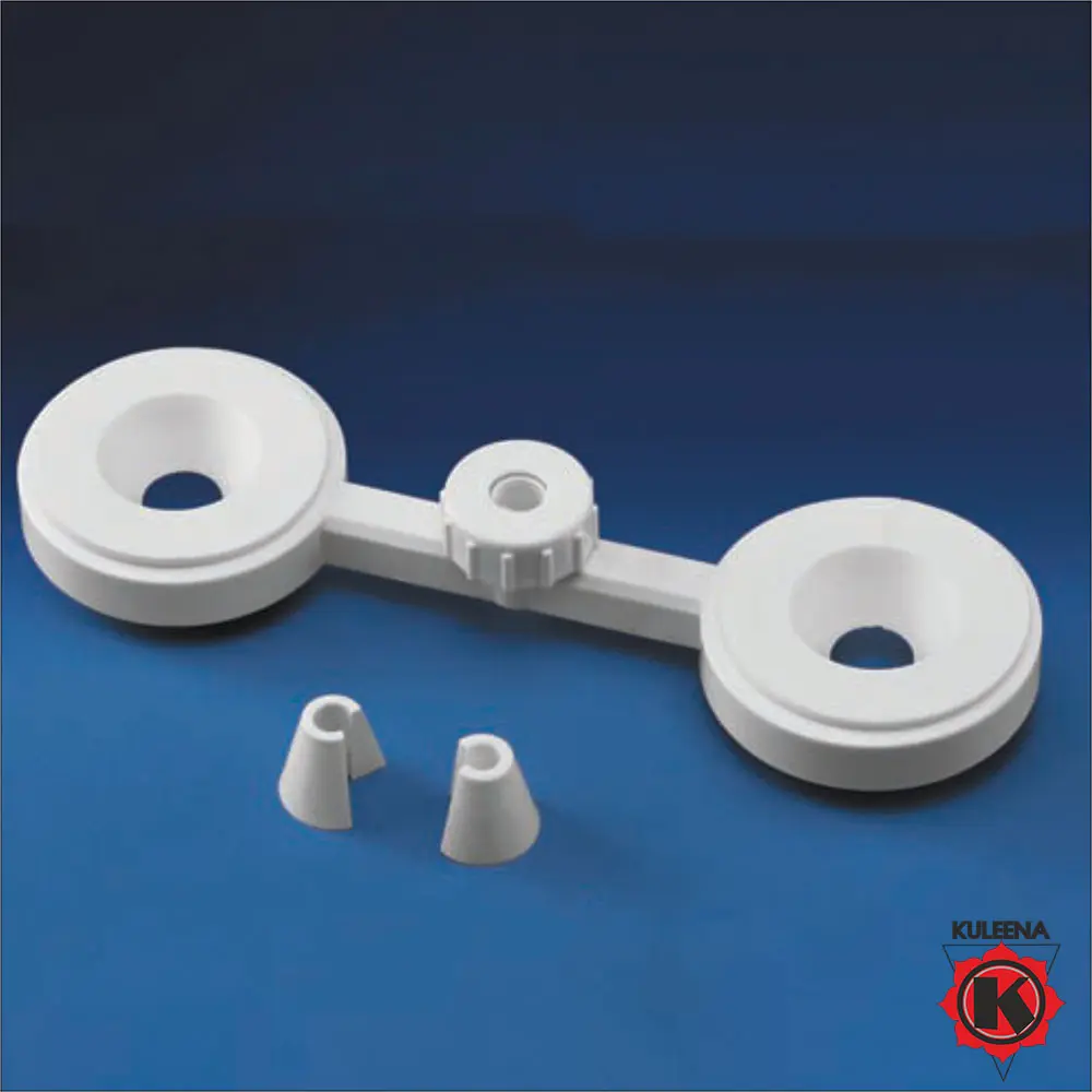 Polylab Funnel holder, Double