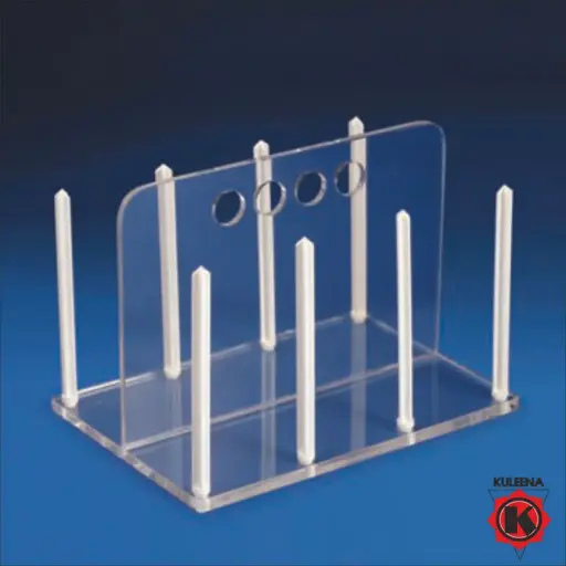 [KE02-69101] Polylab Plastic Petri Dish Rack - for 60 Petri Dish, 90mm