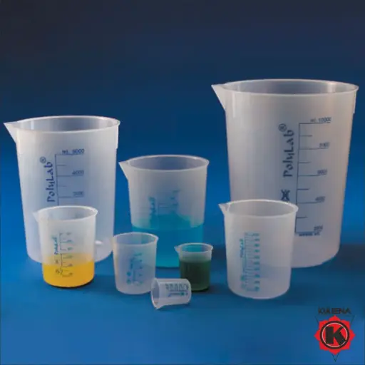 [KE02-11152] Polylab Beakers (Printed Graduation) - 100ml