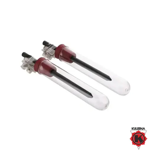 [KE2292365] Mounted Carbon Electrodes Pair